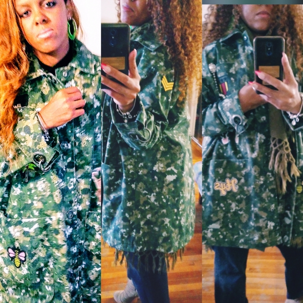 Women's Camo Camouflage Jacket